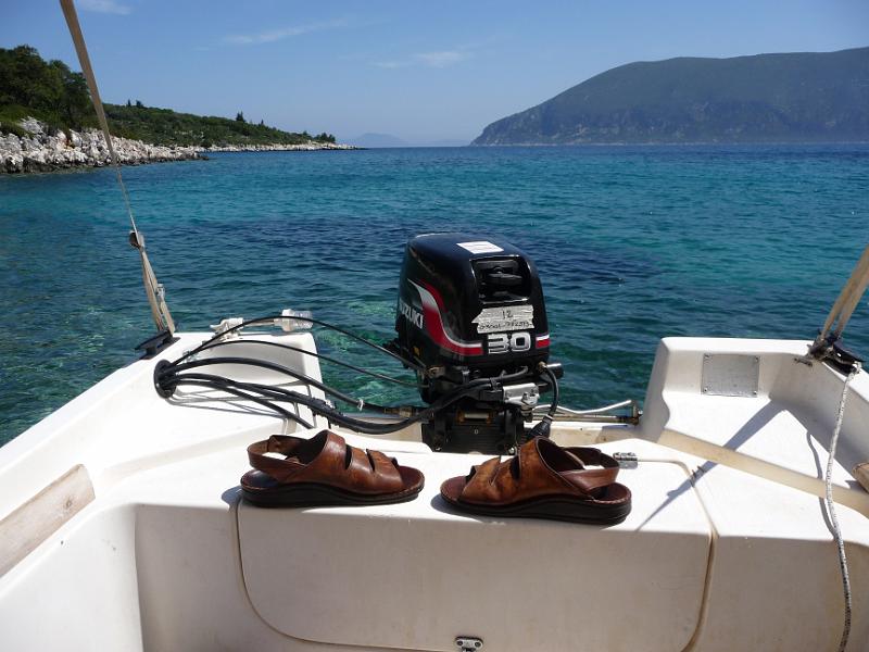 P1010019.JPG -   Motorboot fahren im Ionischen Meer  